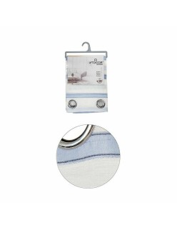 Tenda Righe Azzurro 140 x 0,1 x 260 cm (6 Unità)