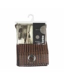 Curtain 140 x 260 cm Brown (6 Units)