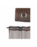 Curtain 140 x 260 cm Brown (6 Units)
