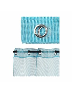 Cortina 140 x 260 cm Rede Azul (6 Unidades)