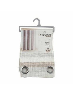 Curtain Stripes Dark grey 140 x 0,1 x 260 cm (6 Units)