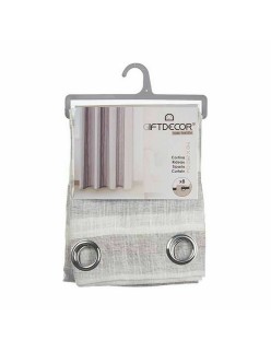 Tenda Righe Grigio chiaro 140 x 0,1 x 260 cm (6 Unità)