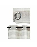 Cortina Riscas Cinzento claro 140 x 0,1 x 260 cm (6 Unidades)