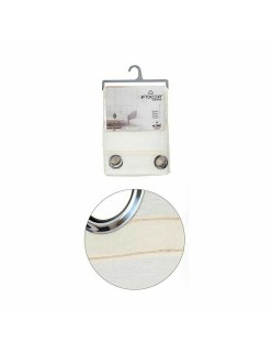 Cortina Riscas Bege 140 x 0,1 x 260 cm (6 Unidades)