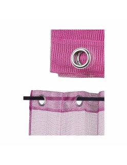 Curtain 140 x 260 cm Grille Fuchsia (6 Units)