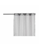 Cortina Cinzento claro 140 x 0,1 x 260 cm (6 Unidades)