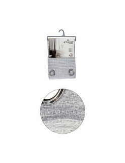 Curtain Light grey 140 x 0,1 x 260 cm (6 Units)