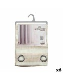 Curtain Stripes Brown 140 x 0,1 x 260 cm (6 Units)