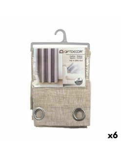 Tenda Beige 140 x 0,1 x 260 cm (6 Unità)