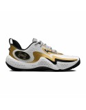 Sapatilhas de Basquetebol para Adultos Under Armour Spawn 5 Branco
