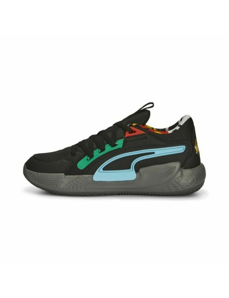 Sapatilhas de Basquetebol para Adultos Puma Court Rider Chaos Preto