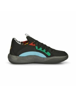 Sapatilhas de Basquetebol para Adultos Puma Court Rider Chaos Preto