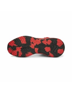 Sapatilhas de Basquetebol para Adultos Puma Playmaker Pro Mid Vermelho