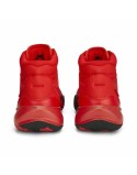 Sapatilhas de Basquetebol para Adultos Puma Playmaker Pro Mid Vermelho