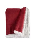 Couverture Rose foncé Blanc 130 x 1 x 170 cm (6 Unités)