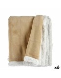 Manta Blanco Beige 130 x 1 x 170 cm (6 Unidades)