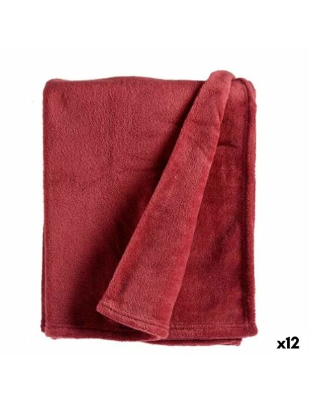 Couverture Rose foncé 125 x 0,5 x 150 cm (12 Unités)