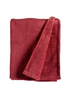 Couverture Rose foncé 125 x 0,5 x 150 cm (12 Unités)