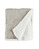 Manta Blanco Gris 200 x 150 x 1,5 cm (6 Unidades)
