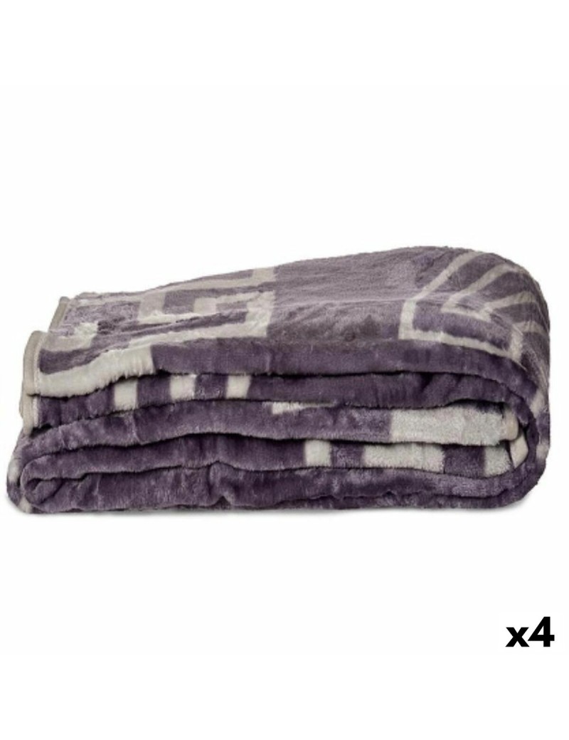 Couverture Gris 220 x 240 x 0,5 cm (4 Unités)