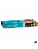 Ensemble de sacs alimentaires réutilisables Leknes 190939000479 Bleu Polyéthylène 3 L 25 x 30 cm ziplock (20 Unités)