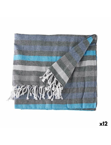 Foulard multi-usages 160 x 200 cm Bleu (12 Unités) Foulard multi-usages 160 x 200 cm Bleu (12 Unités)