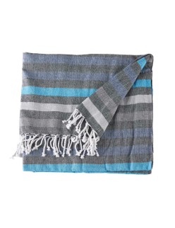 Foulard Multiusos 160 x 200 cm Azul (12 Unidades)