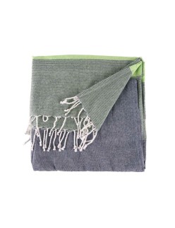 Foulard Multiusos 160 x 200 cm Verde (12 Unidades)
