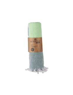 Foulard Multiusos 160 x 200 cm Verde (12 Unidades)
