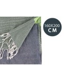 Foulard Multiusos 160 x 200 cm Verde (12 Unidades)