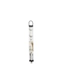 Curtain Bar Extendable White Iron 5 x 122 x 5 cm (8 Units)