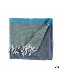 Foulard Multiusos 160 x 200 cm Azul (12 Unidades)