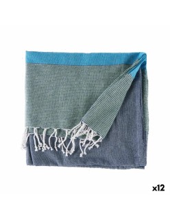 Foulard Multiusos 160 x 200 cm Azul (12 Unidades)