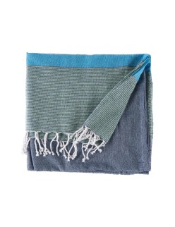 Foulard Multiusos 160 x 200 cm Azul (12 Unidades)