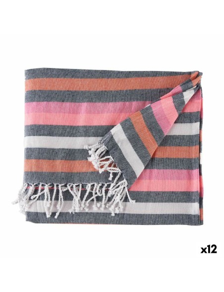 Foulard Multiusos 160 x 200 cm Rosa (12 Unidades) Foulard Multiusos 160 x 200 cm Rosa (12 Unidades)