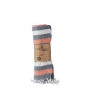Foulard Multiusos 160 x 200 cm Rosa (12 Unidades)