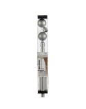 Curtain Bar Extendable Silver Iron 5 x 122 x 5 cm (8 Units)