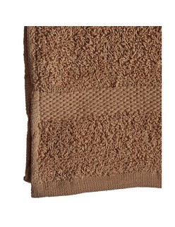 Toalla de baño Berilo 89660 Camel 80 % algodón 20 % Poliéster 30 x 50 cm (12 Unidades)