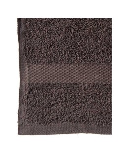 Toalha de banho Berilo 89668 Cinzento 80 % algodão 20 % Poliéster 30 x 50 cm (12 Unidades)