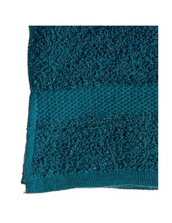 Bath towel Berilo 89672 Blue 80 % cotton 20 % Polyester 30 x 50 cm (12 Units)