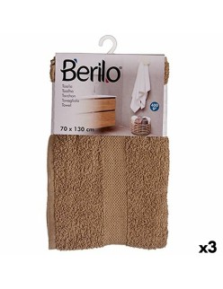 Toalla de baño Camel 70 x 130 cm (3 Unidades)