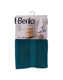 Toalla de baño Berilo 89674 Azul 80 % algodón 20 % Poliéster 70 x 130 cm (3 Unidades)