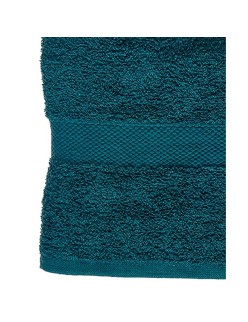Serviette de toilette Berilo 89674 Bleu 80 % coton 20 % Polyester 70 x 130 cm (3 Unités)