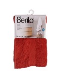 Toalla de baño Berilo 89666 Teja 80 % algodón 20 % Poliéster 70 x 130 cm (3 Unidades)