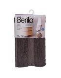 Toalla de baño Berilo 89670 Gris 80 % algodón 20 % Poliéster 70 x 130 cm (3 Unidades)