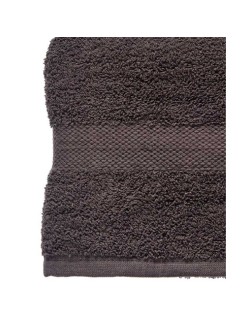 Toalla de baño Berilo 89670 Gris 80 % algodón 20 % Poliéster 70 x 130 cm (3 Unidades)