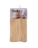 Toalla de baño Berilo 89659 Crema 80 % algodón 20 % Poliéster 90 x 150 cm (3 Unidades)