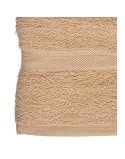 Toalla de baño Berilo 89659 Crema 80 % algodón 20 % Poliéster 90 x 150 cm (3 Unidades)