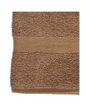 Toalla de baño Berilo 89663 Camel 80 % algodón 20 % Poliéster 90 x 150 cm (3 Unidades)