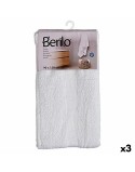 Toalla de baño Berilo 89679 Blanco 80 % algodón 20 % Poliéster 90 x 150 cm 90 x 0,5 x 150 cm (3 Unidades)